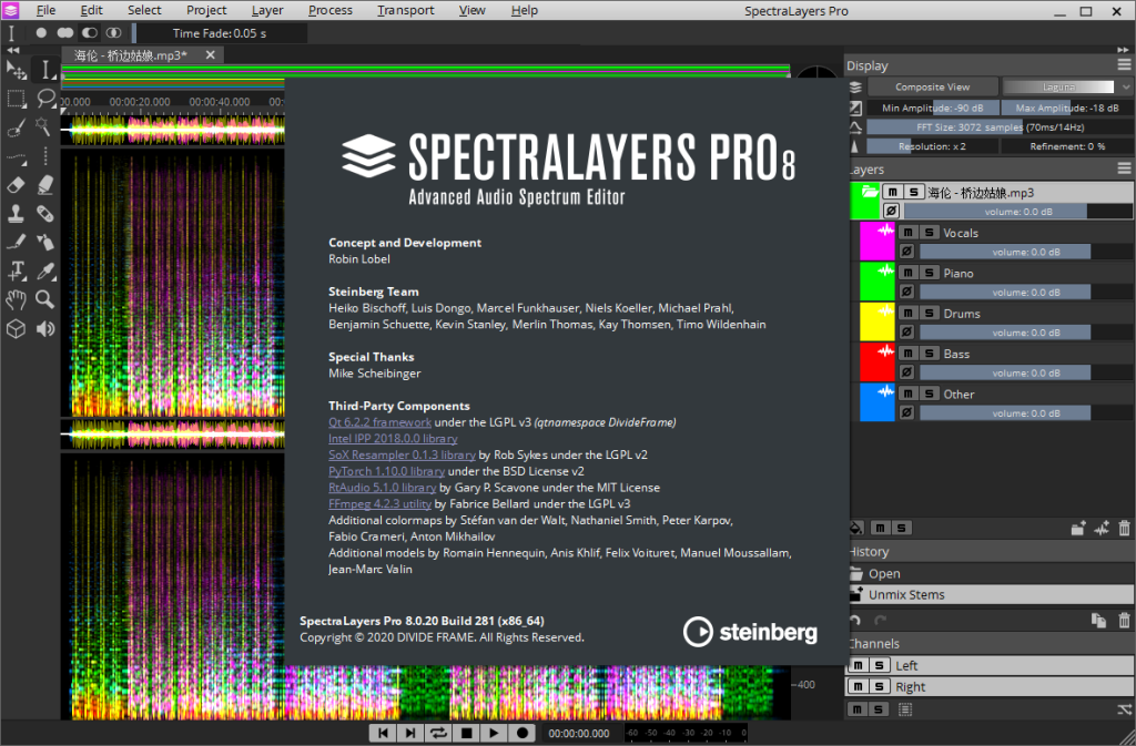 图片[3]-SpectraLayers Pro 8伴奏提取神器光谱层8人声提取音频制作软件