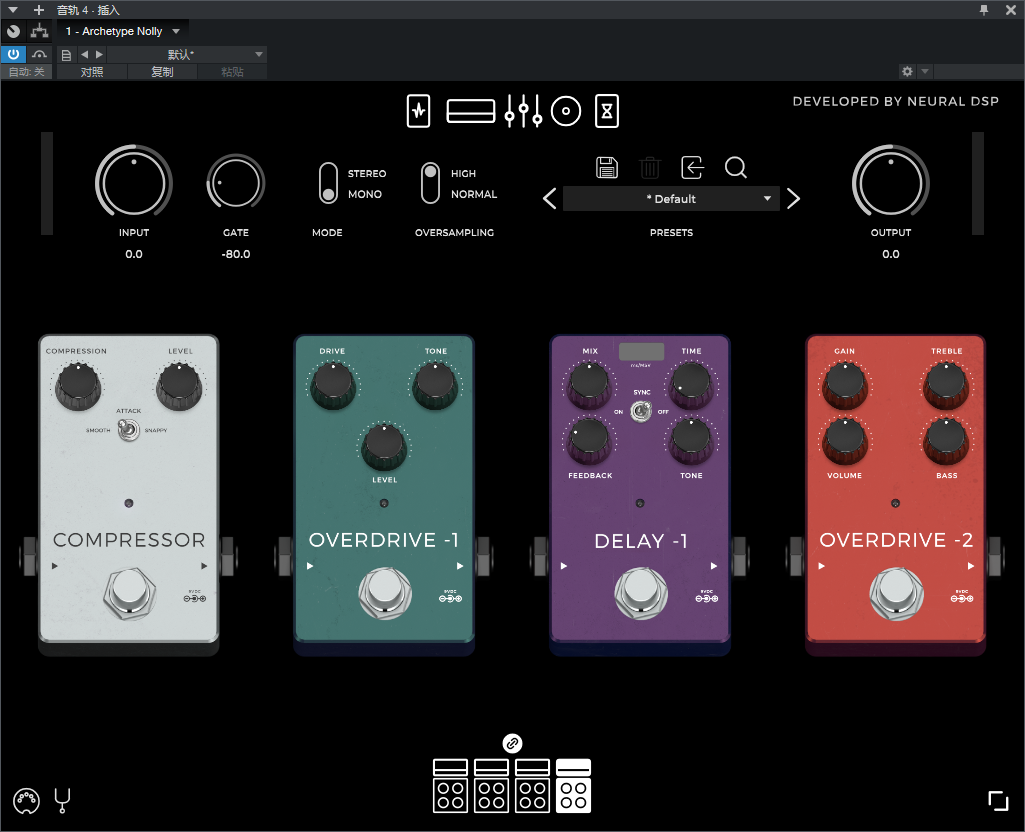 图片[3]-Archetype Nolly效果器现代金属吉他放大器音调仪器插件