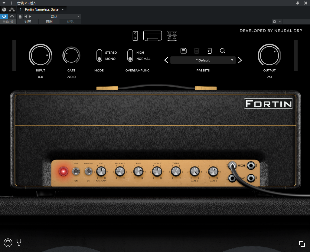 图片[3]-Fortin Nameless Suite效果器电吉他音箱模拟插件