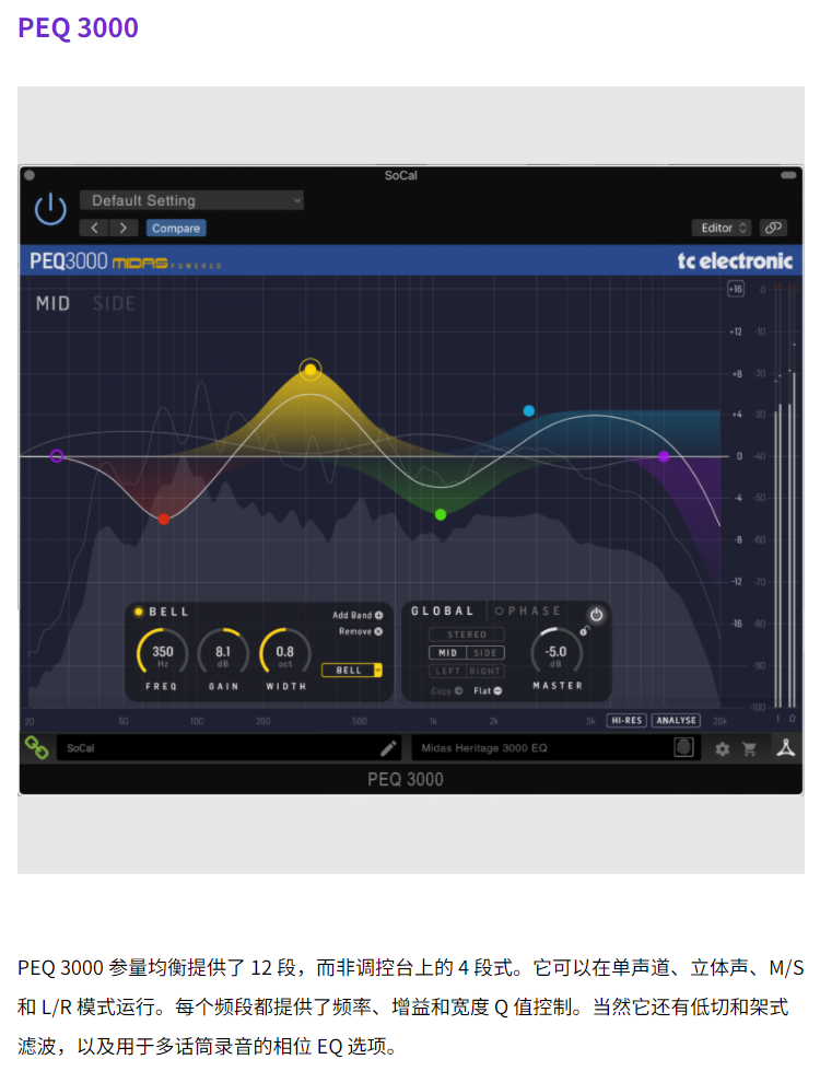 图片[3]-PEQ 3000插件母带均衡效果器