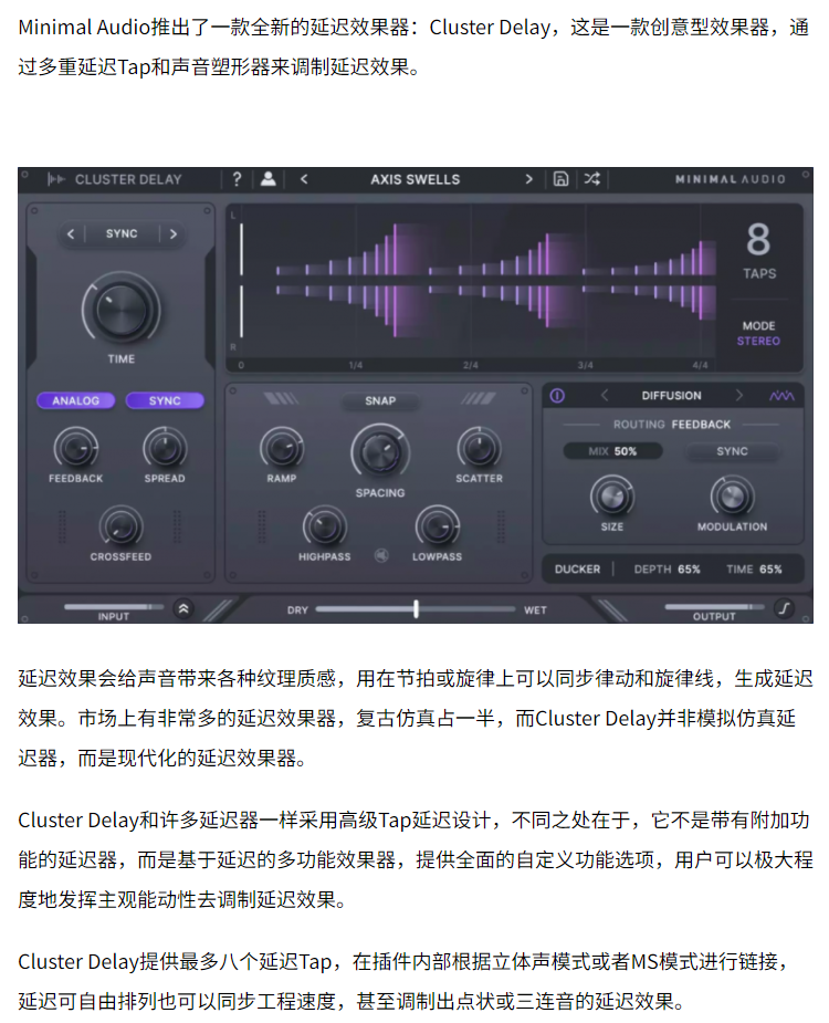 图片[3]-Cluster Delay插件创意延迟效果器