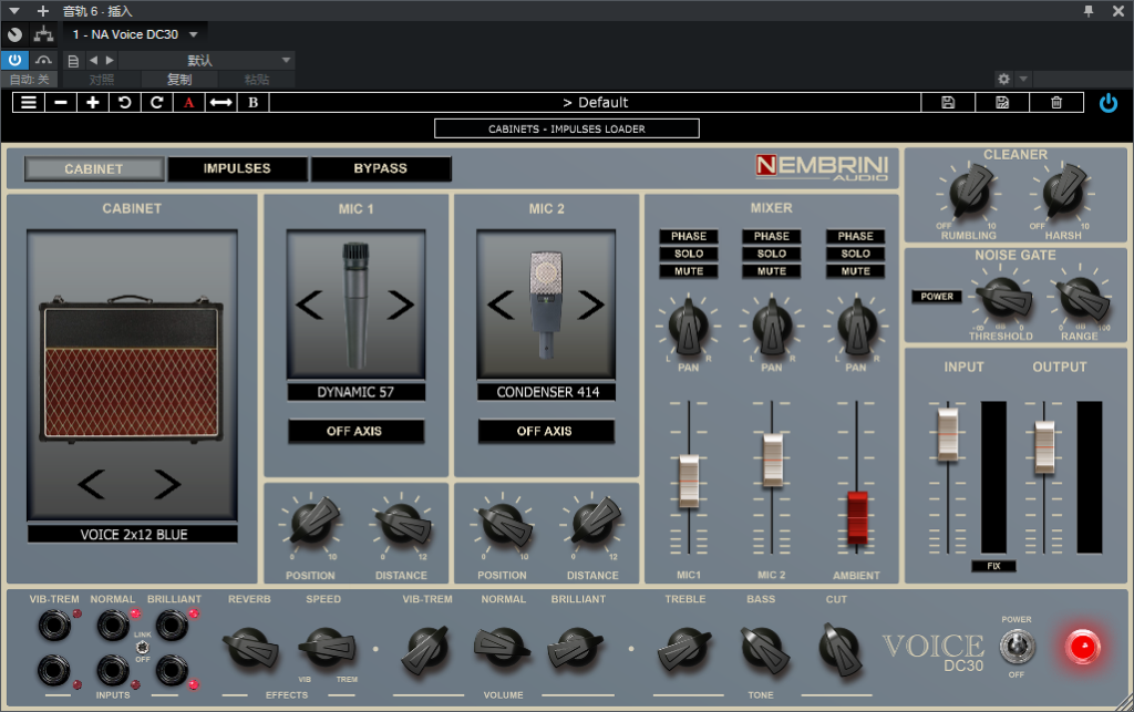 图片[3]-NA Voice DC30插件电子管吉他放大效果器
