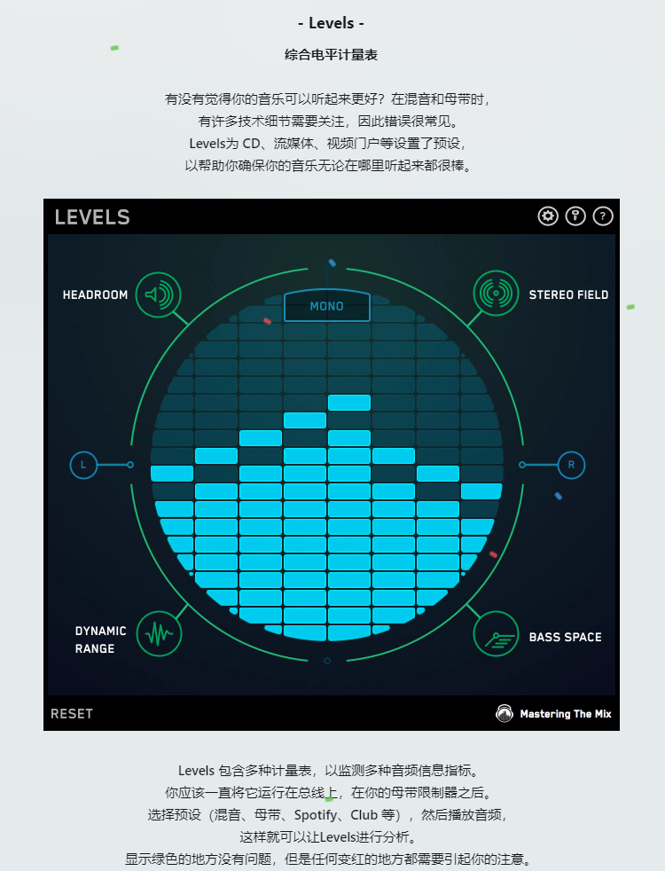 图片[3]-LEVELS插件响度电平表混音计量仪效果器