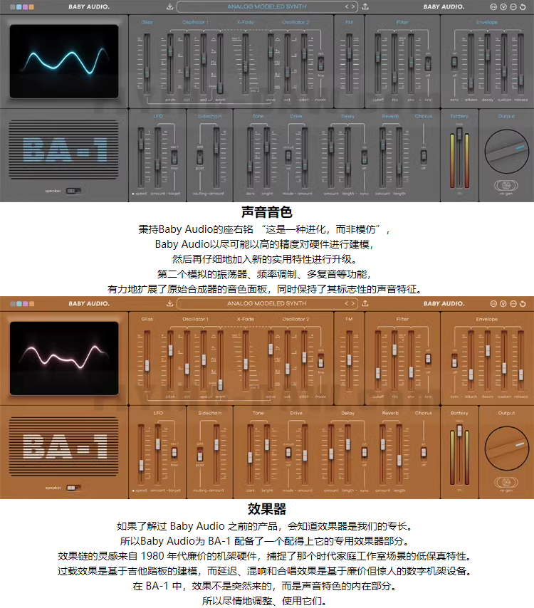 图片[4]-BABY Audio BA-1效果器模拟合成器软音源编曲音色插件