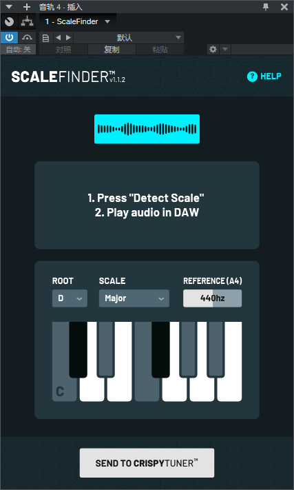 图片[5]-CrispyTuner插件音准音高声调修正效果器
