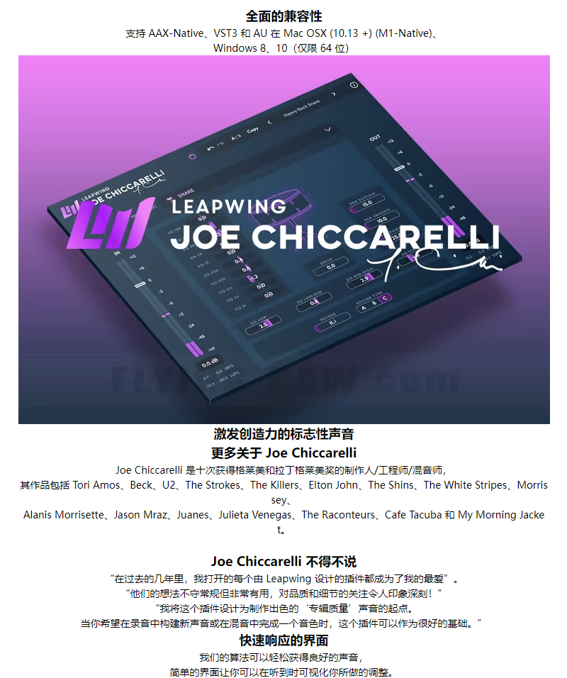 图片[5]-Joe Chiccarelli插件大师签名摇滚乐音频处理效果器