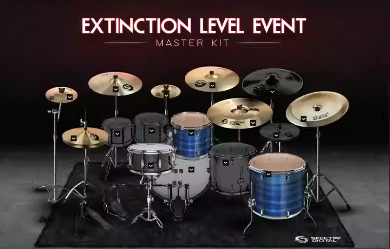 图片[2]-Extinction Level Event Master Kit现代金属摇滚朋克打击乐音色—KONTAKT音源（17G）