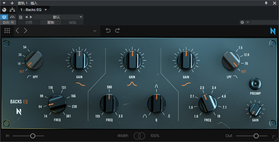 图片[2]-Backs EQ插件母带均衡效果器