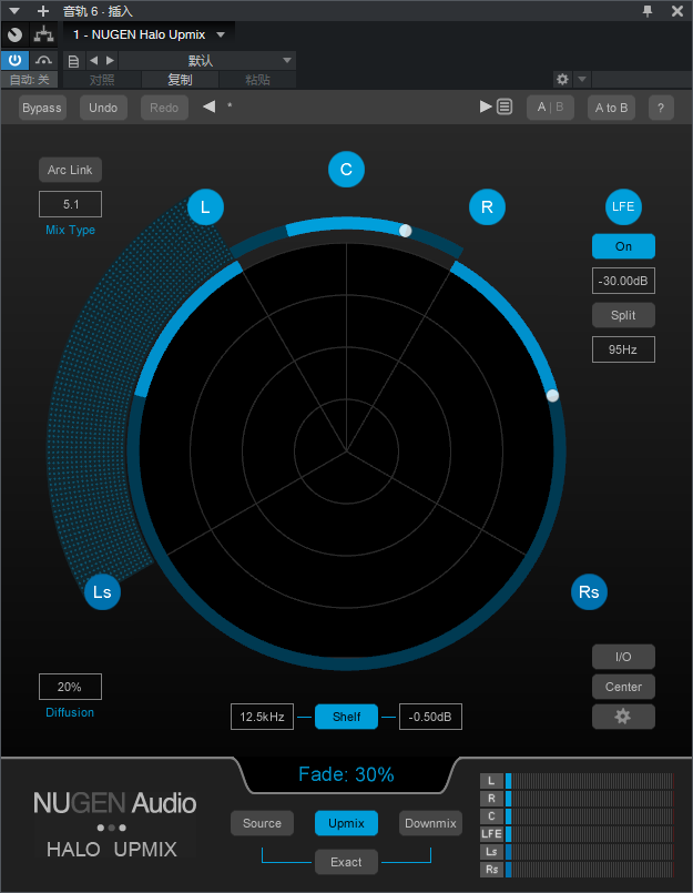 图片[2]-NUGEN Halo Upmix效果器立体声多声道环绕混音调音VST音频插件