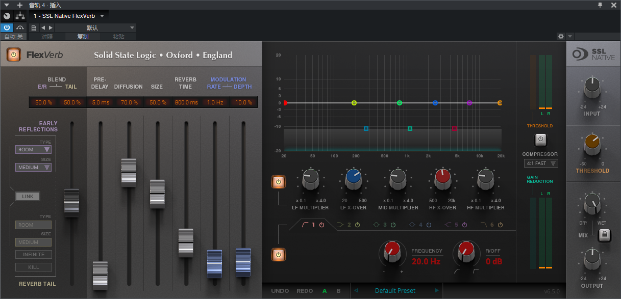 图片[3]-SSL Native FlexVerb插件多功能新算法混响效果器混音母带VST插件