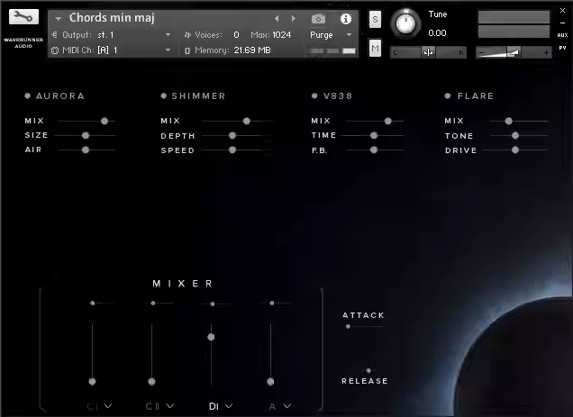 图片[4]-Celestial Guitar天籁吉他声景电影配乐环境氛围PAD音色—KONTAKT音源（9G）