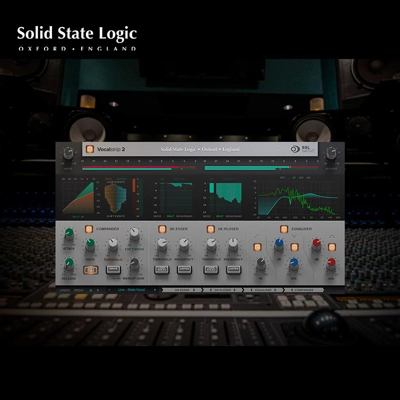 图片[3]-SSL Native Vocalstrip 2插件防喷麦去嘶声效果器编曲混音调音VST音频插件