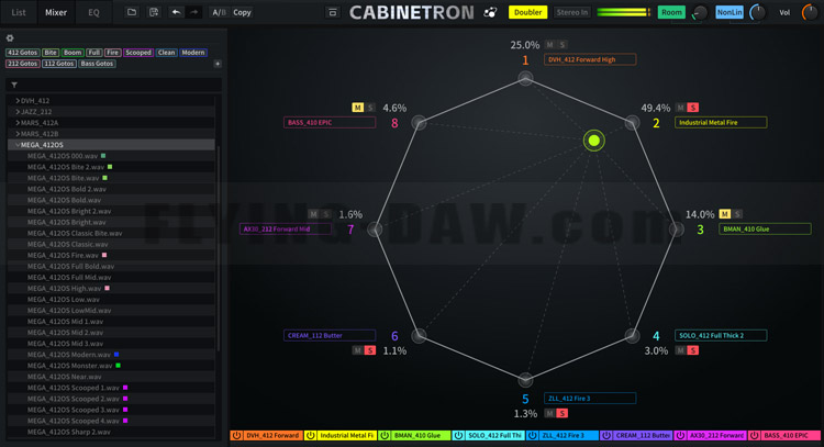 图片[4]-Cabinetron插件三体声音科技吉他箱体模拟设计的音频处理效果器