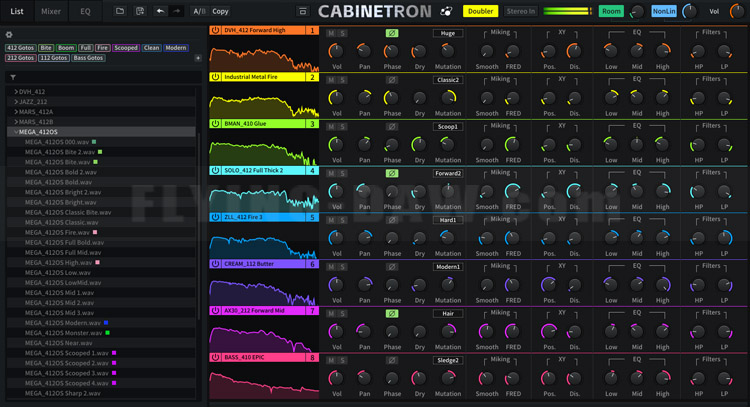 图片[5]-Cabinetron插件三体声音科技吉他箱体模拟设计的音频处理效果器