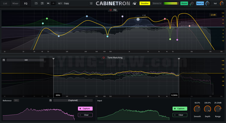 图片[6]-Cabinetron插件三体声音科技吉他箱体模拟设计的音频处理效果器