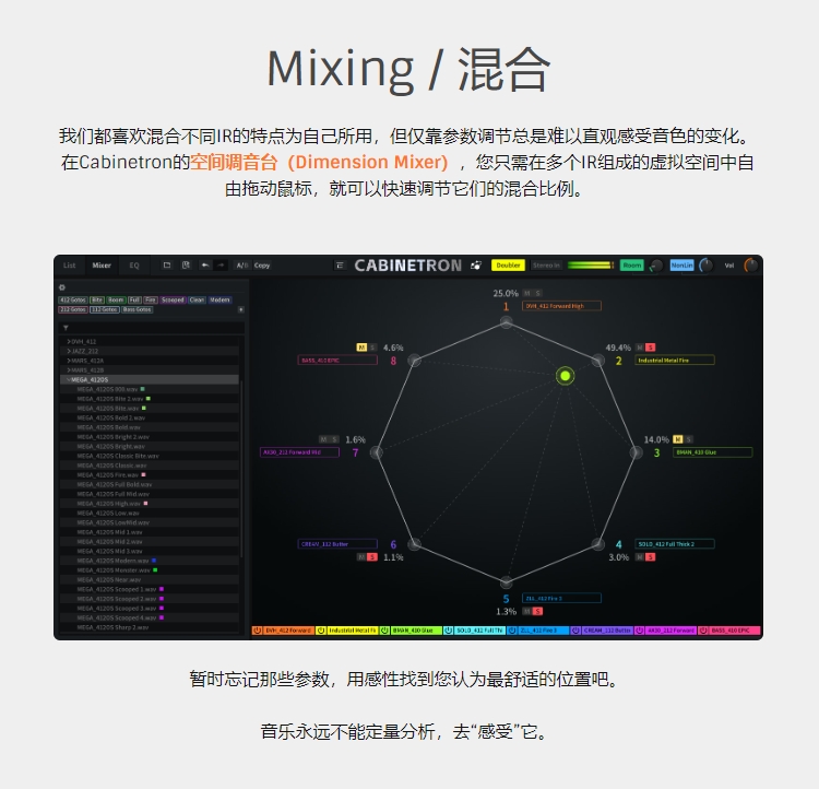 图片[13]-Cabinetron插件三体声音科技吉他箱体模拟设计的音频处理效果器