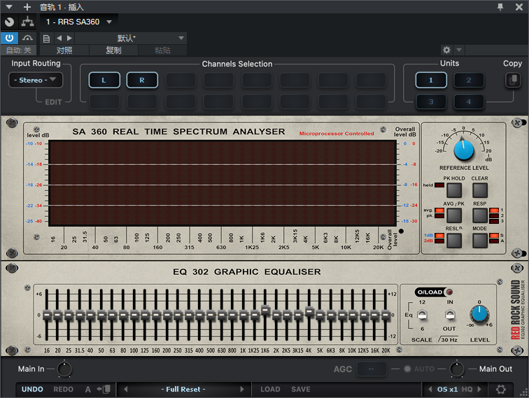 图片[2]-红岩RRS SA360音频插件实时谱分析仪32频段图形均衡效果器