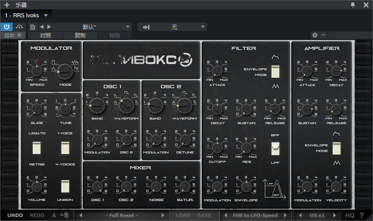 图片[2]-红岩RRS Ivoks合成器插件复刻苏联Polivoks硬件效果器